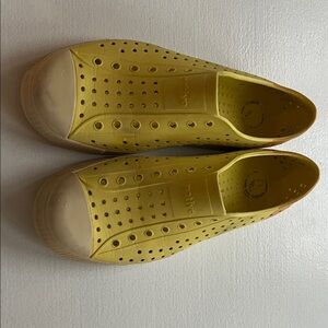 Native Kid’s Yellow and  Slip-On Shoes